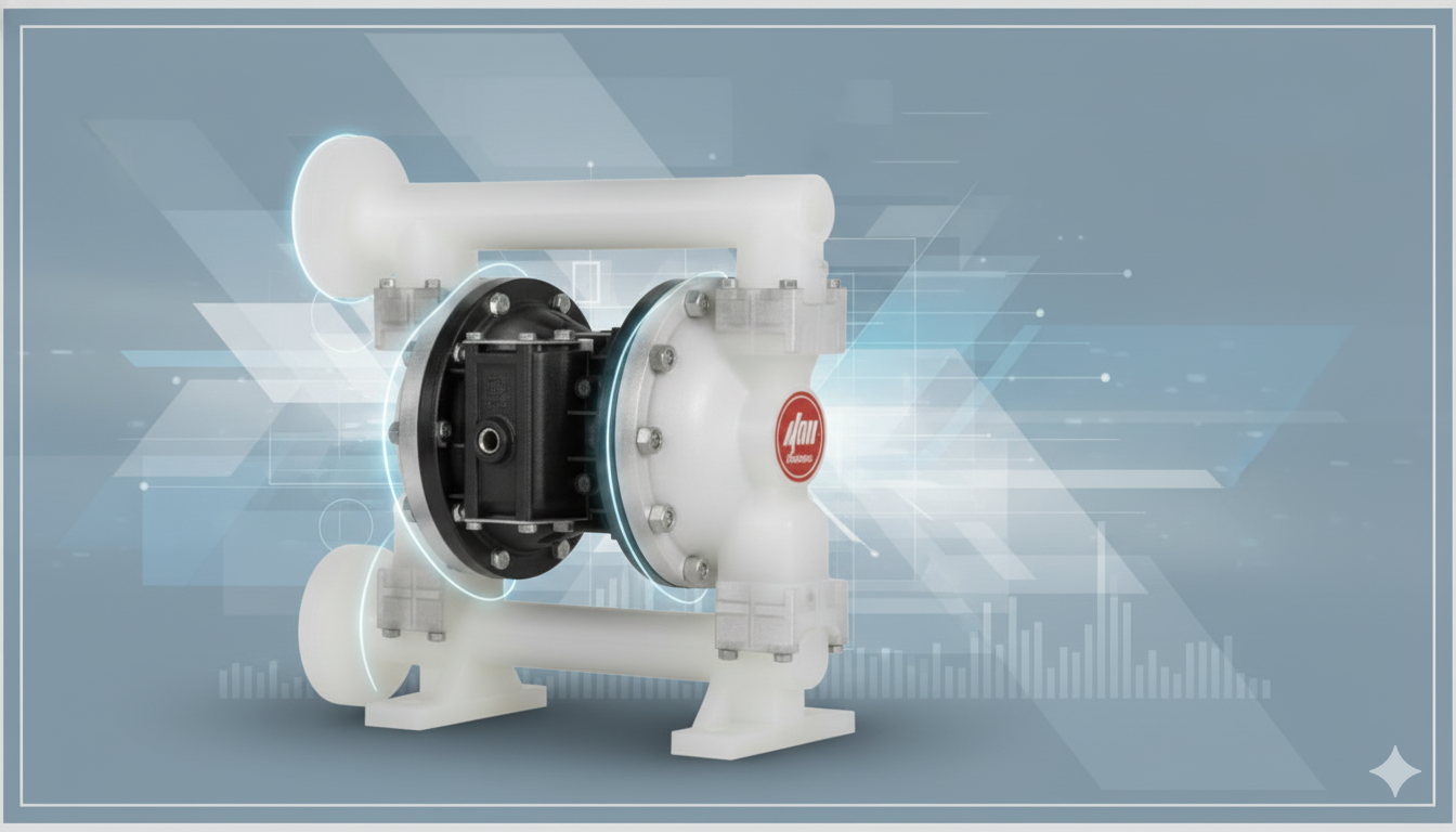 Air Operated Double Diaphragm Pump in Bangladesh for industrial chemical transfer